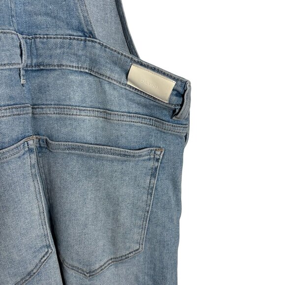 DL1961 Hepburn Maternity Overalls Women's Size Small Light Wash Blue in EUC! - Picture 8 of 8